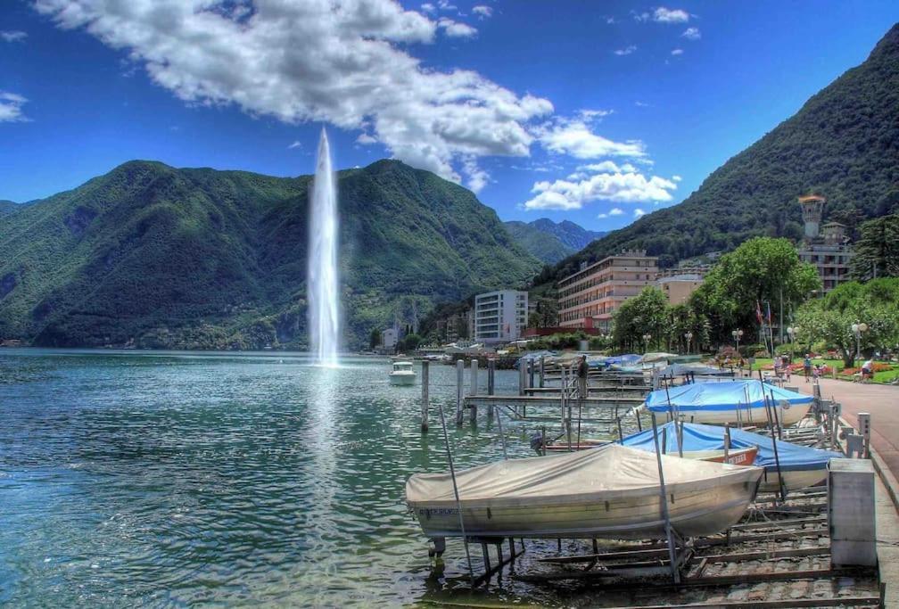 Lakeside Attic Lugano Dış mekan fotoğraf