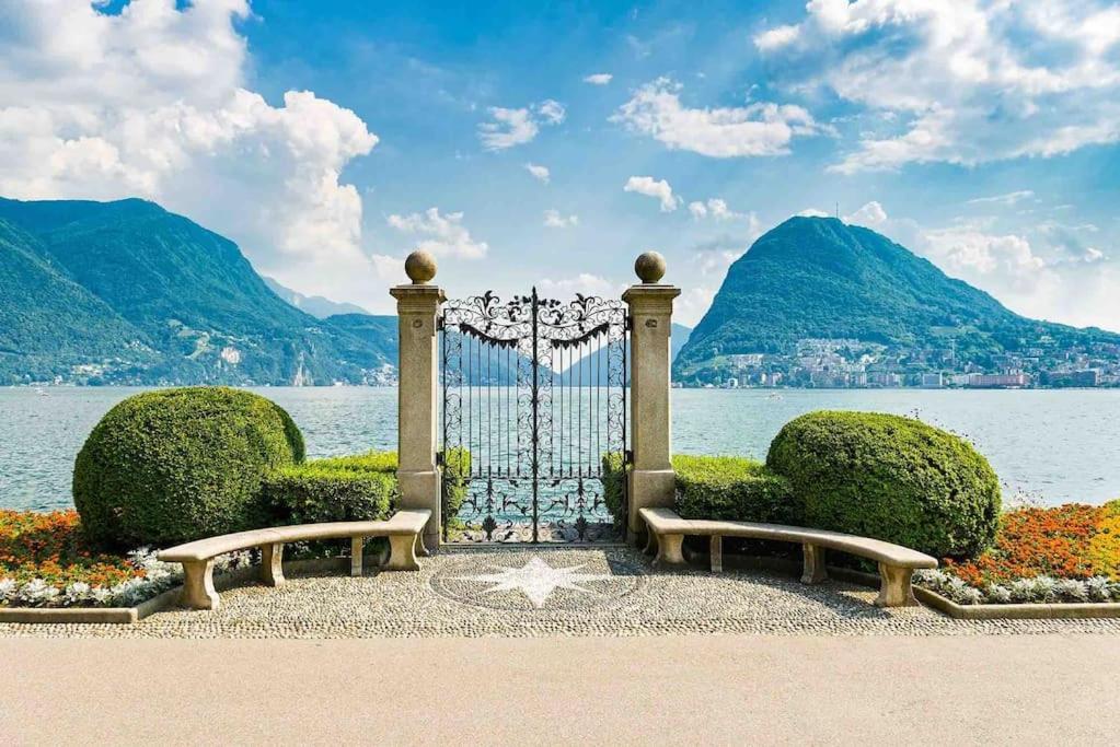 Lakeside Attic Daire Lugano Dış mekan fotoğraf