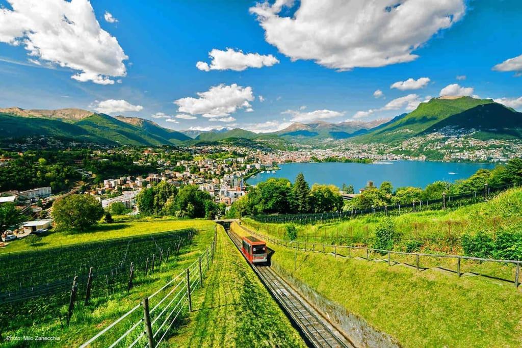 Lakeside Attic Daire Lugano Dış mekan fotoğraf