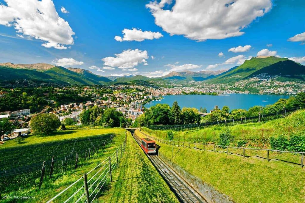 Lakeside Attic Lugano Dış mekan fotoğraf