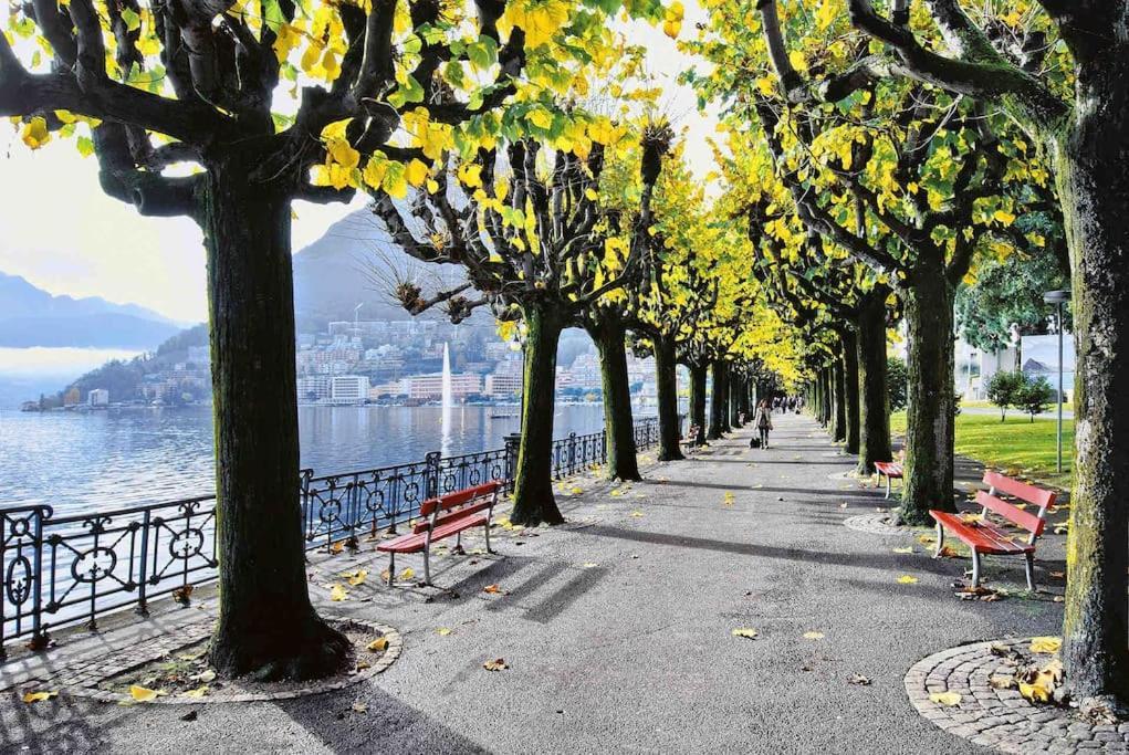 Lakeside Attic Daire Lugano Dış mekan fotoğraf