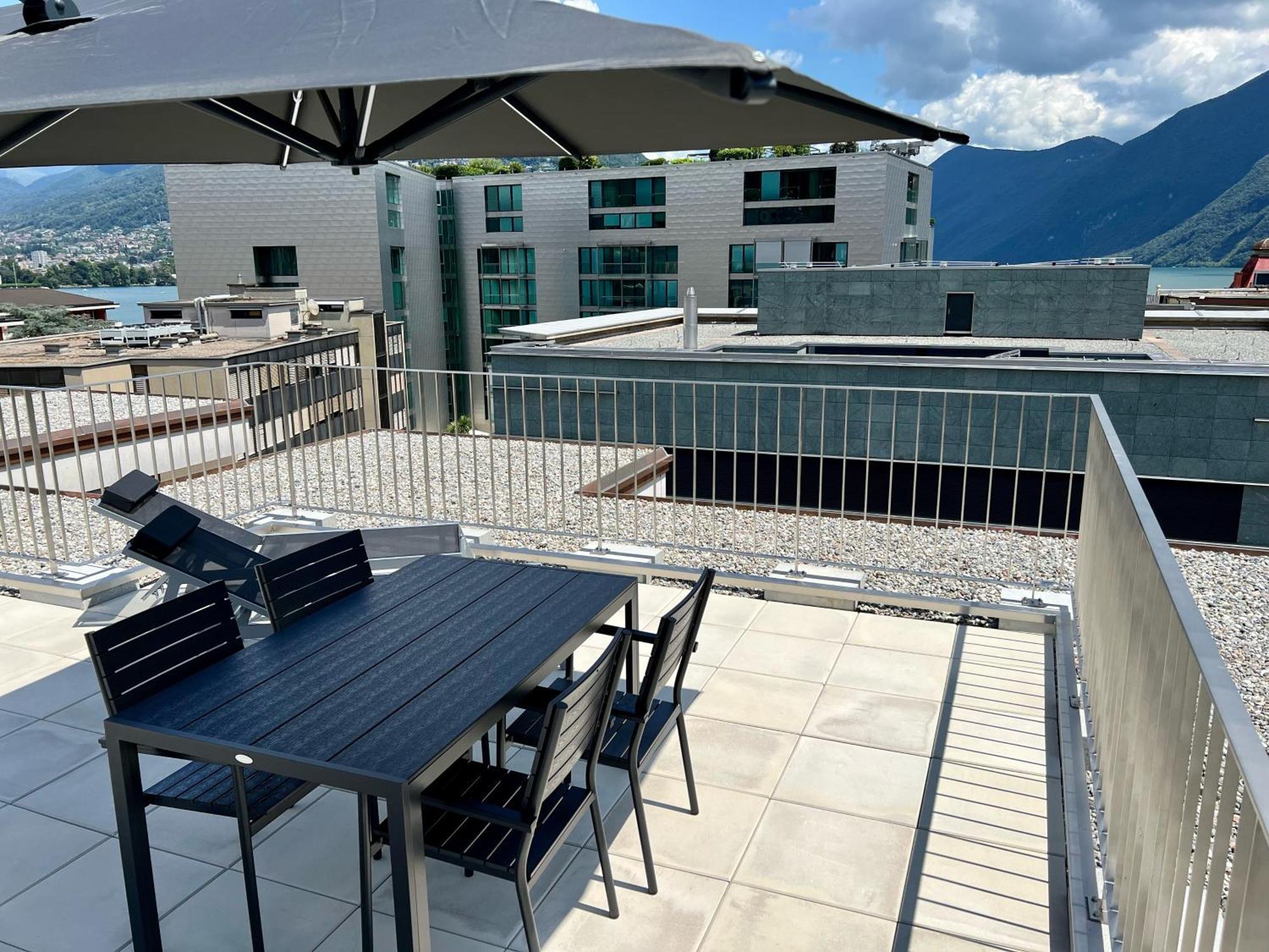 Lakeside Attic Lugano Dış mekan fotoğraf