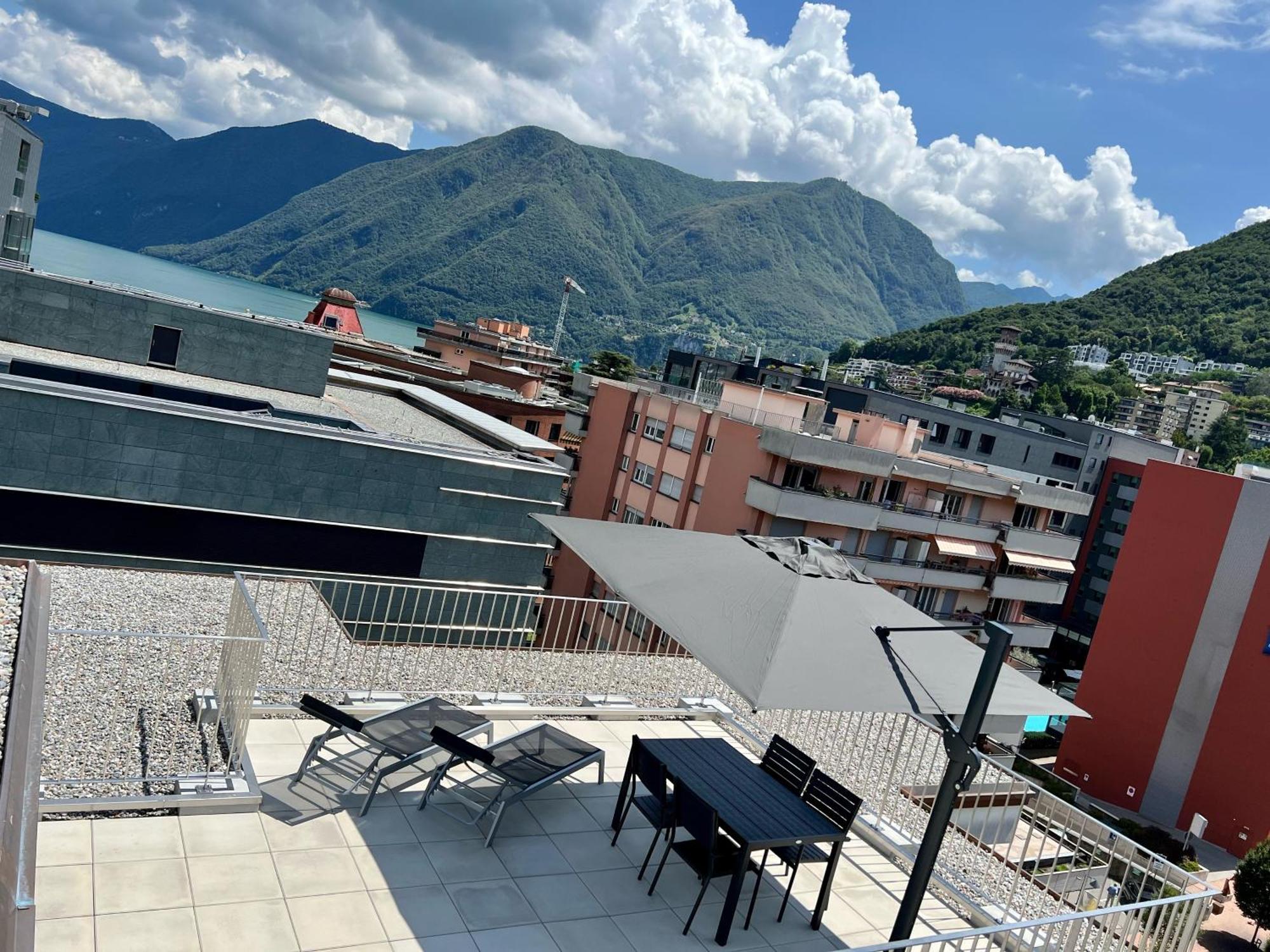 Lakeside Attic Lugano Dış mekan fotoğraf