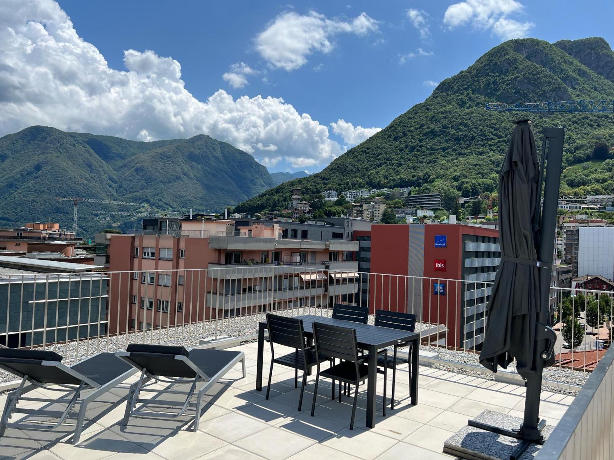 Lakeside Attic Lugano Dış mekan fotoğraf