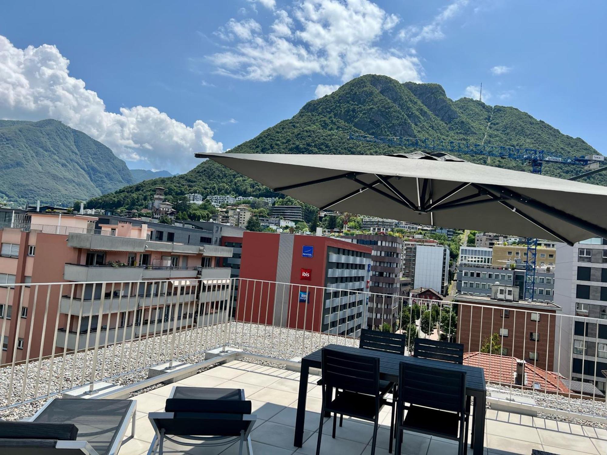 Lakeside Attic Lugano Dış mekan fotoğraf