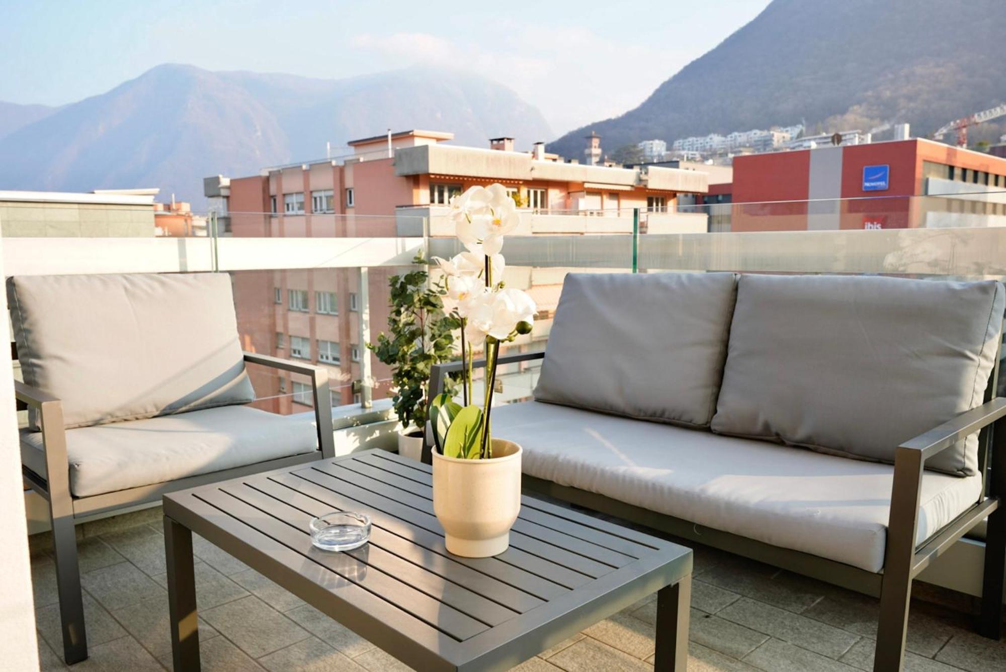 Lakeside Attic Lugano Dış mekan fotoğraf